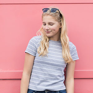 2x Printed Tshirt Grey Color